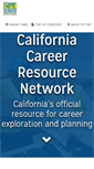 Mobile Screenshot of californiacareers.info