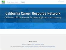 Tablet Screenshot of californiacareers.info